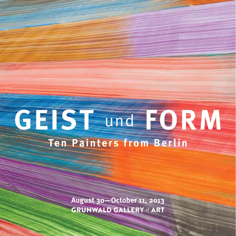 GEIST UND FORM: TEN PAINTERS FROM BERLIN 1 Logo Download Geist und Form
