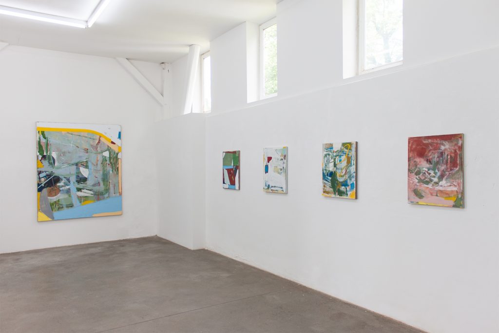 Galerie Born, Berlin. Michael Markwick; New Paintings 2017. Projektraum heiddorf