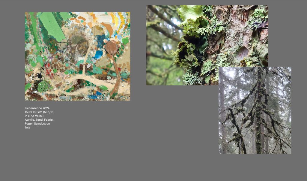 2025 Artist Talk: Painting Between Abstraction and Empathy - Neue Architekturschule Siegen (NAS) 4 slide shot 2