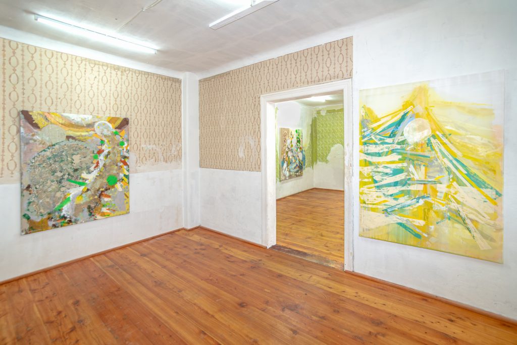 Solo exhibition “Mum, do caterpillars go to heaven?” by Michael Markwick at C U at Sadka, Kraków, Poland. 2025. Photo credit: Andrzej Frydrych. Solo exhibition “Mum, do caterpillars go to heaven?” by Michael Markwick at C U at Sadka, Kraków, Poland. 2025. Photo credit: Andrzej Frydrych.