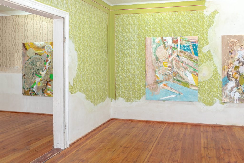 Solo exhibition “Mum, do caterpillars go to heaven?” by Michael Markwick at C U at Sadka, Kraków, Poland. 2025. Photo credit: Andrzej Frydrych. Solo exhibition “Mum, do caterpillars go to heaven?” by Michael Markwick at C U at Sadka, Kraków, Poland. 2025. Photo credit: Andrzej Frydrych.